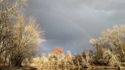 Rainbow over Connecticut River