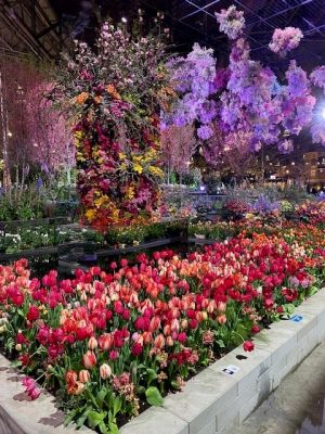 Philadelphia Flower Show Display Spring 2024