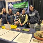 Volunteers at the HGEC Booth at the CT Flower & Garden Show 2025